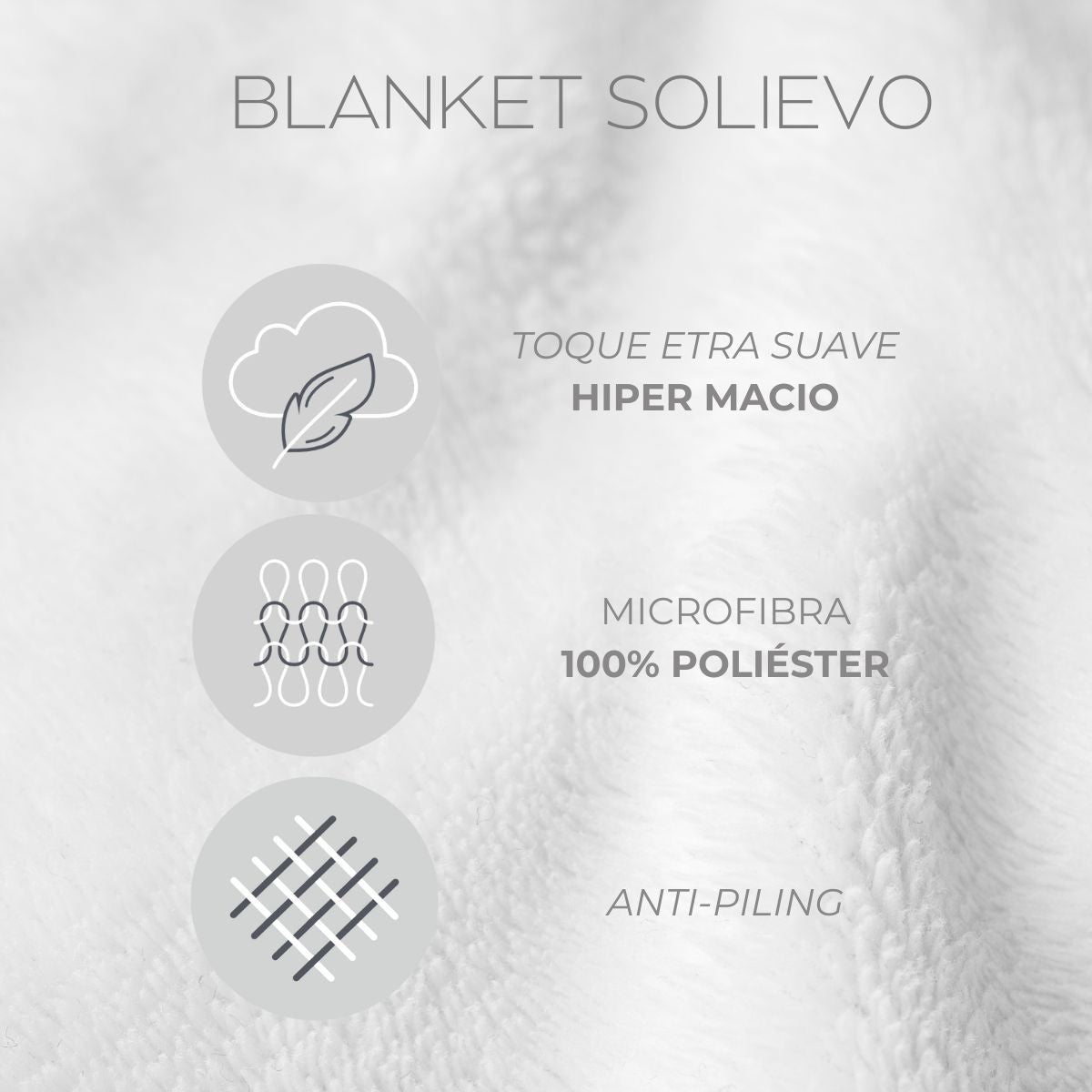 Cobertor Sollievo Kacyumara Off White
