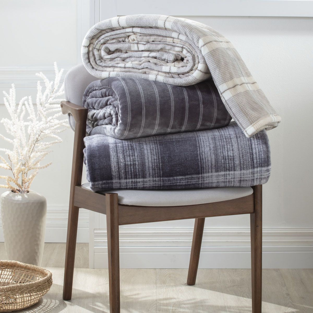Cobertor Blanket Vintage Kacyumara Lines