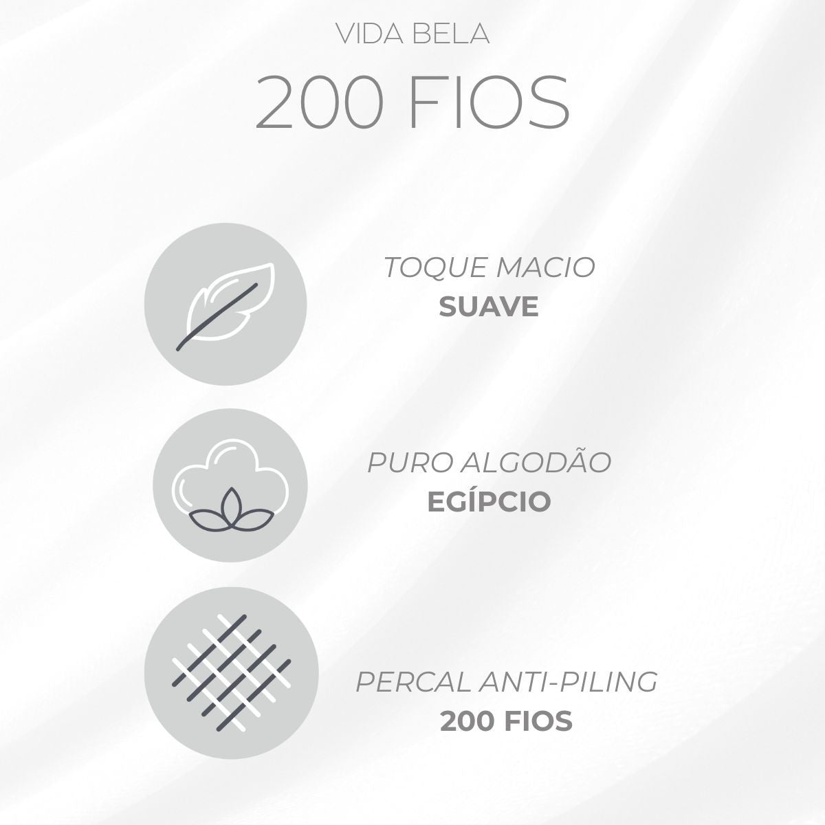 Edredom 200 Fios Vida Bela Kacyumara Apollo