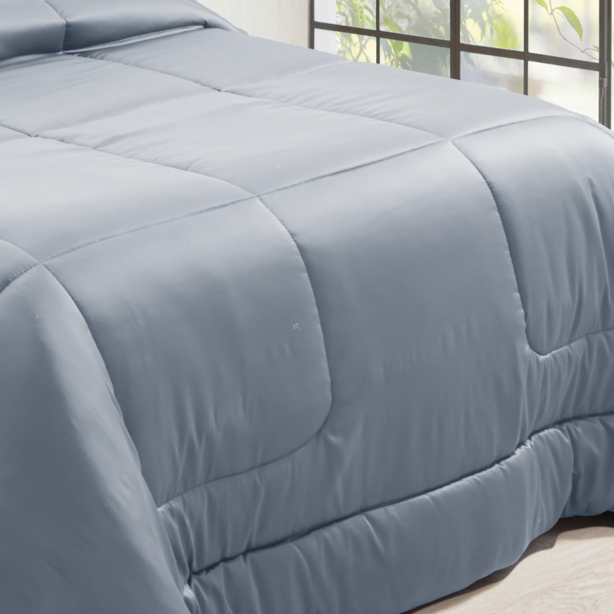 Edredom 300 Fios Satinée Kacyumara  Blue Jeans
