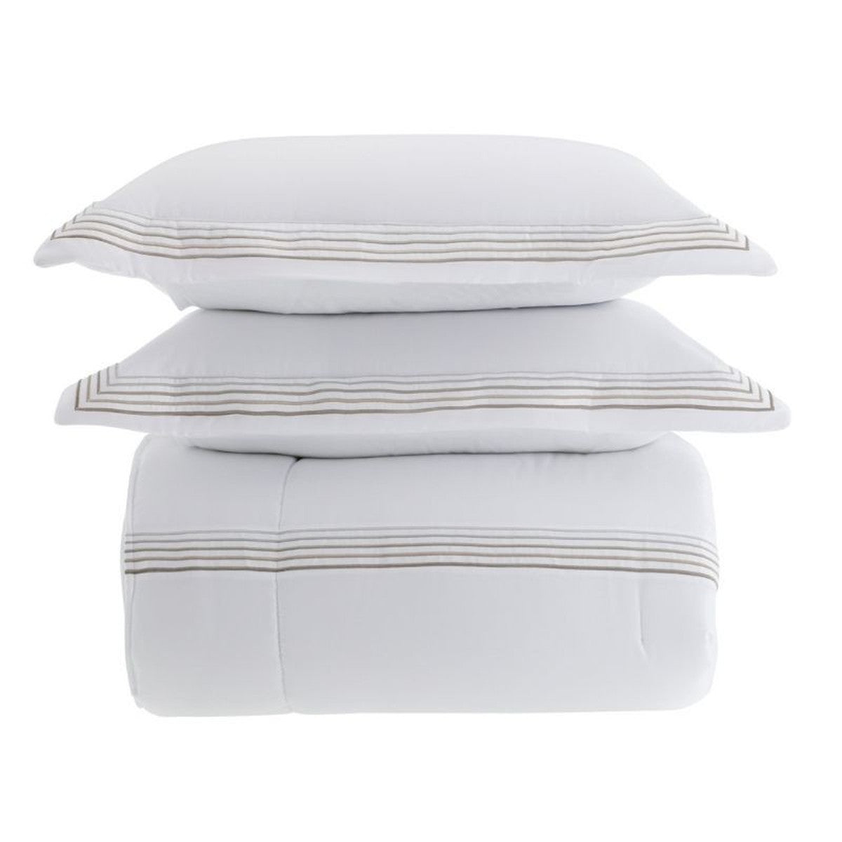 Colcha 300 Fios Capadocia Kacyumara  Branco/Fend