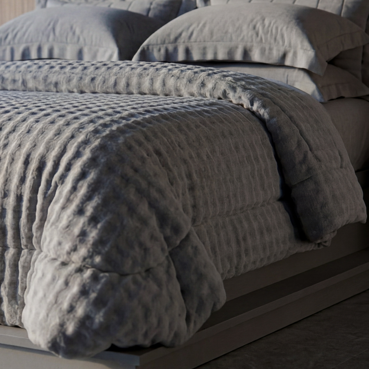 Cobertor Duo Blanket Mirano Vêneto Cinza