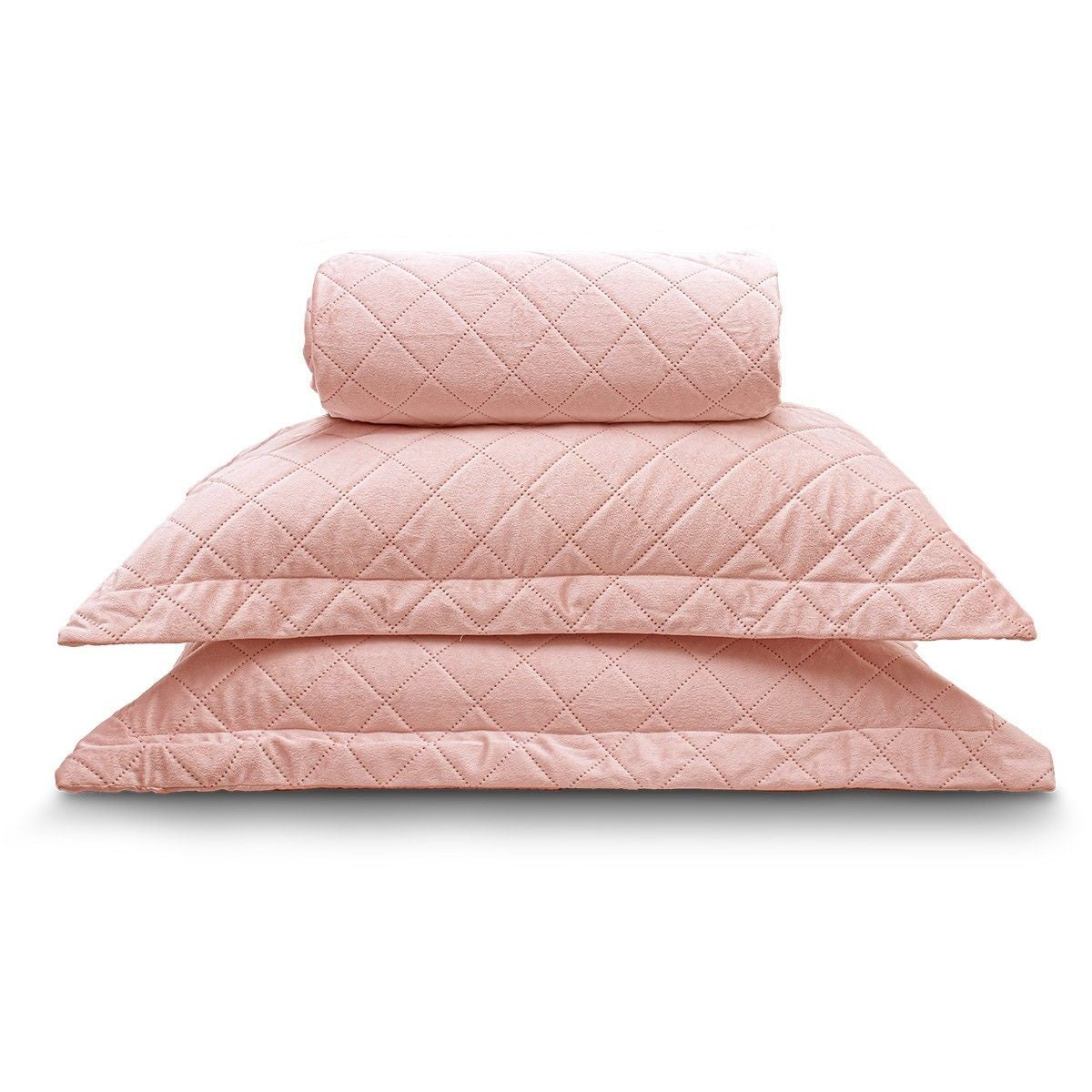 Kit Colcha Microfibra Aveludada Velvet
